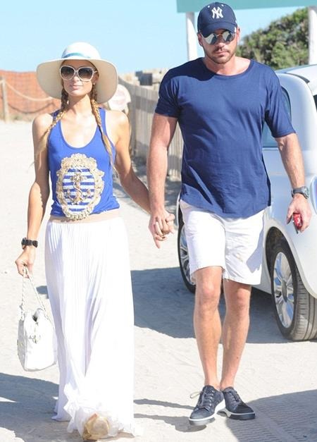 Paris Hilton bất ngờ chia tay người tình đại gia - 4 Paris Hilton và Thomas Gross thuở còn mặn nồng