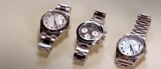 Thú chơi đồng hồ xa xỉ của các ngôi sao quần vợt thế giới - 2 
Bộ ba đồng hồ Rolex được Federer yêu thích nhất: Platinum Day-Date President, Vintage Daytona 6262, Rolex Datejust có giá mỗi chiếc khoảng từ 37.000 USD tới 60.000 USD.