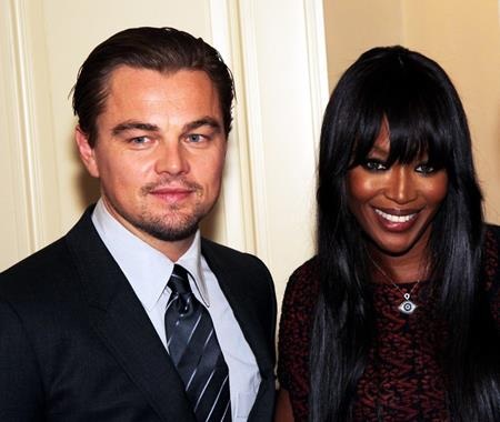 Nhìn lại danh sách tình cũ nóng bỏng của “tay chơi” Leonardo DiCaprio - 2 “Báo đen” Naomi Campbell từng có một thời gian ngắn yêu đương cùng nam tài tử phim “Titanic” vào năm 1995