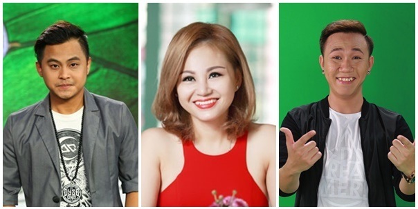 Trấn Thành háo hức mang liveshow tiền tỷ ra Hà Nội - 10 Danh hài La Thành – Lê Giang – Anh Đức (Từ trái qua phải)