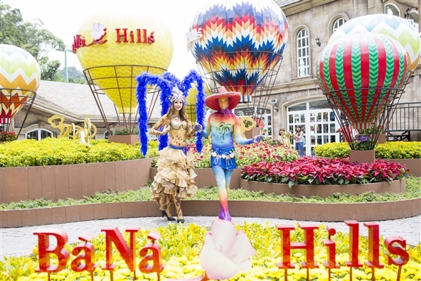 Tưng bừng mùa lễ hội trên đỉnh Bà Nà - 5 Tưng bừng mùa lễ hội trên đỉnh Bà Nà - 5
