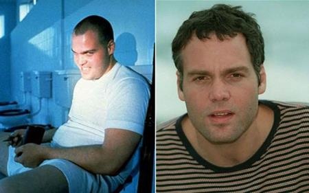 Những kỷ lục tăng, giảm cân nặng đáng sợ của các sao Hollywood - 9 Tham gia đóng bộ phim “For full metal jacket” hồi năm 1987, Vincent DOnofrio đã tăng tới 32 kg, phá vỡ cả kỷ lục cũ của Robert De Niro là 27 kg trong phim “Raging bull”