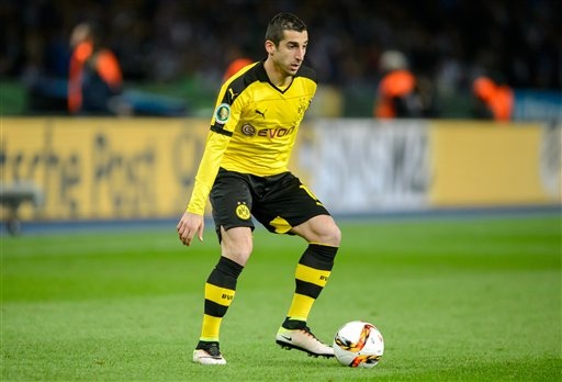 Henrikh Mkhitaryan đang là mục tiêu của nhiều đội bóng lớn