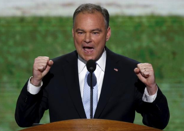 
Thượng nghị sỹ bang Virginia, ông Tim Kaine. (Ảnh: Reuters)
