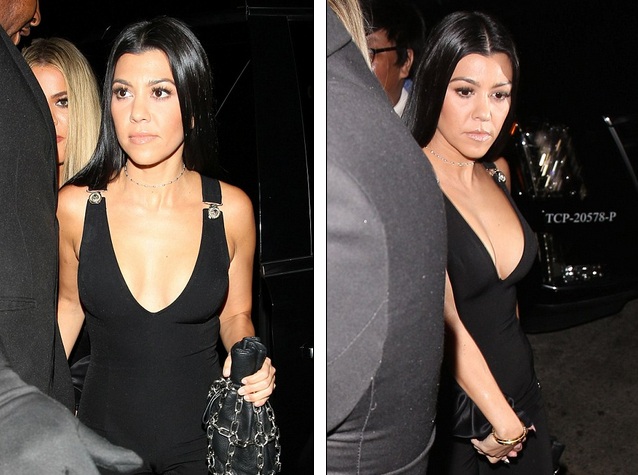 Chị em cô Kim mặc hở bạo ra phố - 6
Kourtney Kardashian mới chia tay bạn trai lâu năm và đang dính tin đồn hẹn hò ca sỹ trẻ Justin Bieber