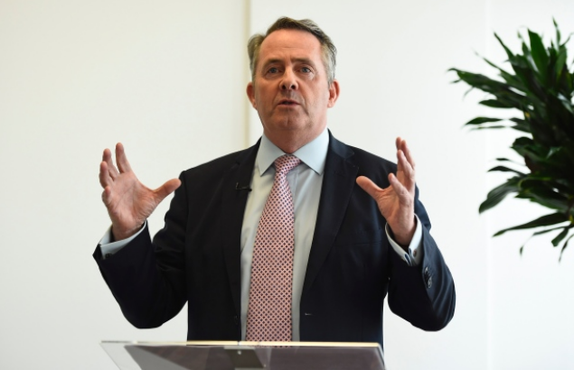 
Cựu Bộ trưởng quốc phòng Liam Fox. (Ảnh: AFP)
