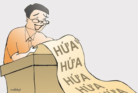 Nói chung chung, làm chung chung, kết quả cũng… chung chung! - 1
(Minh họa: Ngọc Diêp)
