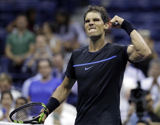 US Open: Nadal vất vả, Djokovic không phải thi đấu - 1
Rafael Nadal