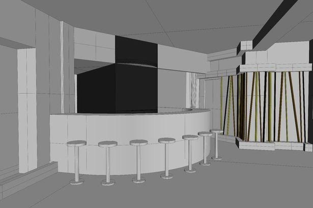 "Mục sở thị" nhà hàng khỏa thân hiếm thấy - 2
Mô hình thiết kế của nhà hàng