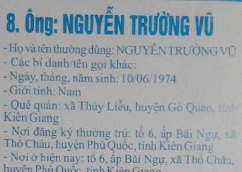 
Do ông Nguyễn Trường Vũ - Bí thư xã Thổ Châu ứng cử HĐND 3 cấp nên bị hủy tư cách đại biểu

