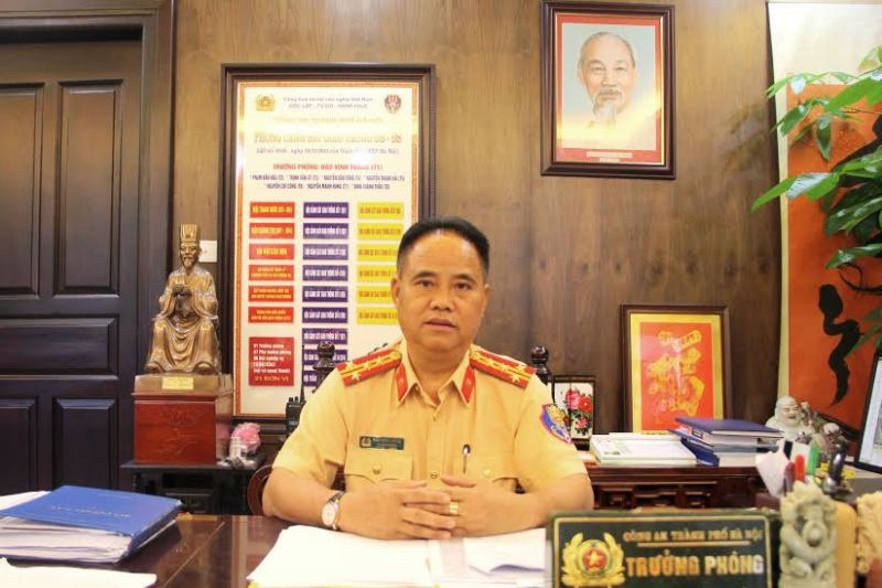 
Đại tá Đào Vịnh Thắng - Trưởng phòng CSGT, Công an TP Hà Nội
