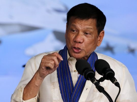Tổng thống Philippines cảnh báo đối đầu với Trung Quốc vì Biển Đông - 1
Tổng thống Philippines Rodrigo Duterte (Ảnh: EPA)