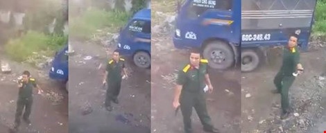 Ảnh cắt từ clip. 