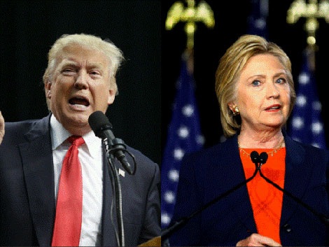 Bầu cử Mỹ: Những yếu tố quyết định trong giai đoạn nước rút - 1 Bà Hillary Clinton và ông Donald Trump có quan điểm khác nhau trong cả chính sách đối nội và đối ngoại.