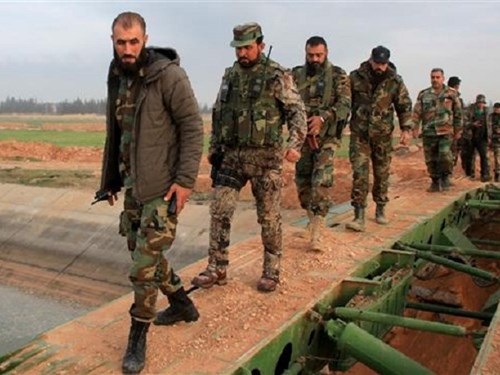 Quân đội Syria và phiến quân đều tăng cường quân trước trận quyết chiến Aleppo - 1 Binh sĩ quân đội Syria