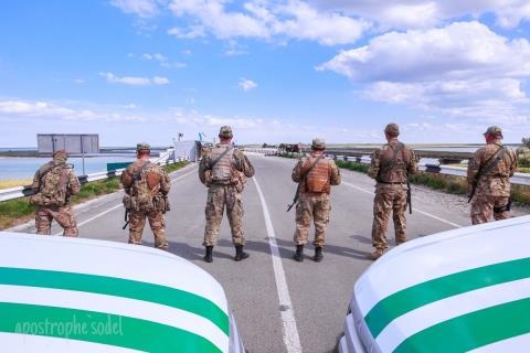 Biệt kích Ukraine đã xâm nhập Crimea - 1 Ảnh: Apostrophe / Vlad Sode( nguồn :://inforesist.org)