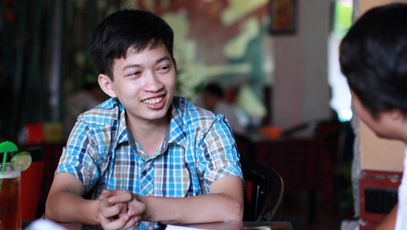 Trịnh Duy Minh quyết định thi lại đại học để vào học tại Trường Lâm nghiệp mặc dù đã tốt nghiệp Trường ĐH Ngoại thương. (Ảnh: Lê Văn)