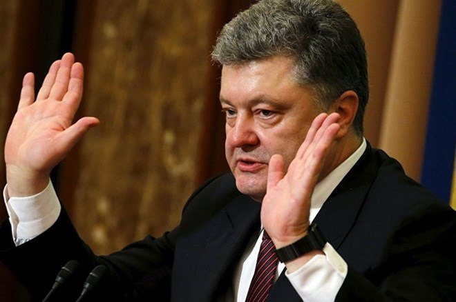 "Tổng thống Ukraine Poroshenko sẵn sàng nhượng bộ về Donbass" - 1 Tổng thống Ukraine, Petro Poroshenko. (Nguồn: Reuters)