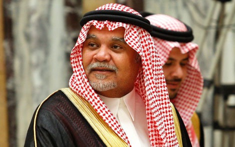 Bê bối trong Hoàng gia Arab Saudi - 1 Hoàng tử Bandar bin Sultan. Ảnh: AP.