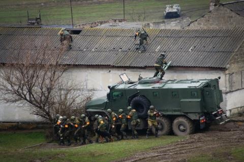 Bản lĩnh Nga trong những trận chiến lớn! - 1 Binh lính Nga ở Crimea