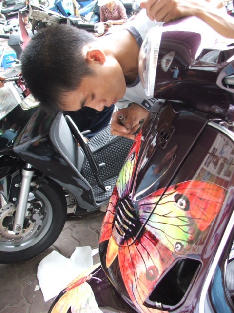 “Độ xe” - nghề nguy hiểm - 1 “Độ xe” - nghề nguy hiểm - 1