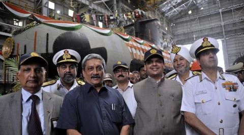 Bộ trưởng Pháp nói về vụ lộ mật tàu ngầm Scorpene - 1 Tàu ngầm Scorpene của Ấn Độ.