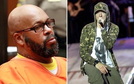 Sốc khi biết nhà sản xuất Suge Knight đã hai lần thuê người “trừ khử”  Eminem | Báo Dân trí