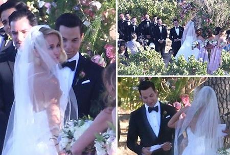 Hai ngôi sao phim “Pitch perfect” bất ngờ kết hôn ngoài đời thực - 1 Anna Camp và Skylar Astin vừa làm đám cưới