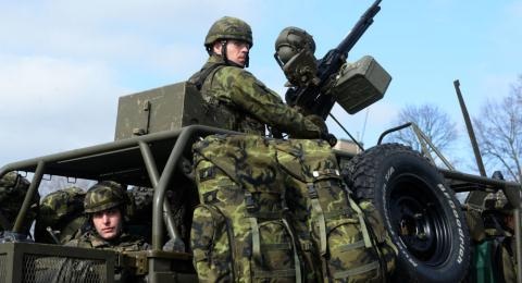 Binh lính Séc trong một cuộc tập trận. Ảnh: Sputnik