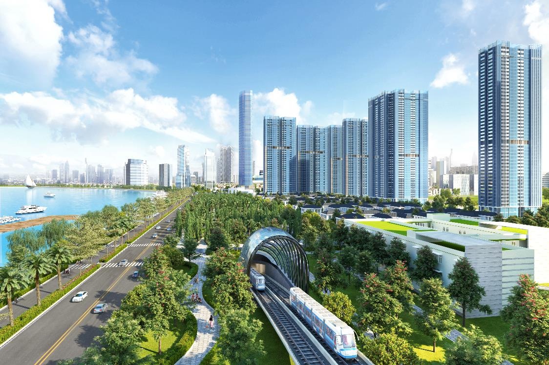 Những đặc quyền chỉ có ở chủ sở hữu bất động sản cao cấp Vinhomes Golden River - 2 Vinhomes Golden River nằm ngay trong lòng Quận 1, gần sông và có tuyến metro đi qua.
