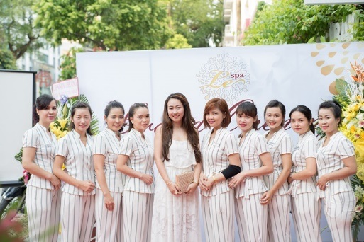 
Đội ngũ nhân viên chuyên nghiệp của Le Spa

