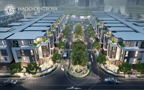 HADO Centrosa Garden: Thỏa “cơn khát” nhà phố hạng sang khu vực trung tâm - 2 Khu nhà phố hạng sang tại HADO Centrosa Garden