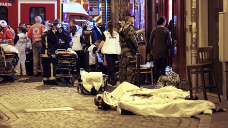 Emni – Đơn vị tình báo bí mật của IS - 3 Hiện trường vụ khủng bố tại nhà hát Bataclan, Paris tháng 11-2015 do các chiến binh của Emni thực hiện.