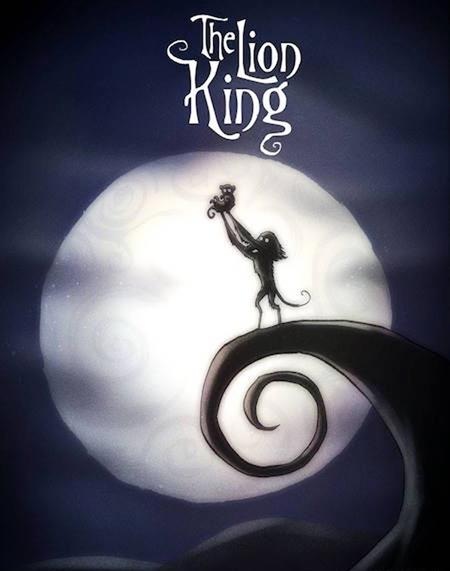 Khi các bộ phim kinh điển của Disney được “phủ màu” u ám - 2 Cảnh phim kinh điển trong “Vua sư tử” đã trở nên khá đáng sợ