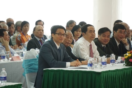 Đại hội đại biểu toàn quốc Hội Khuyến học Việt Nam lần thứ V - 2
Phó Thủ tướng Vũ Đức Đam và các đại biểu tới dự đại hội (Ảnh: Hữu Nghị)