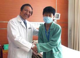 Ông Miyata.K gửi lời cảm ơn tới Bệnh viện Đa khoa Quốc tế Vinmec Times City và người cho thận đã giúp cho ông ghép thận thành công.