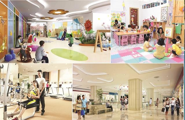 Tiện tích sẽ hình thành trong tương lai tại Chung cư cao cấp này