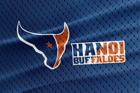 “Bão” bóng rổ chuyên nghiệp đổ bộ đến Hà Nội - 3 Logo chính thức của Hanoi Buffaloes