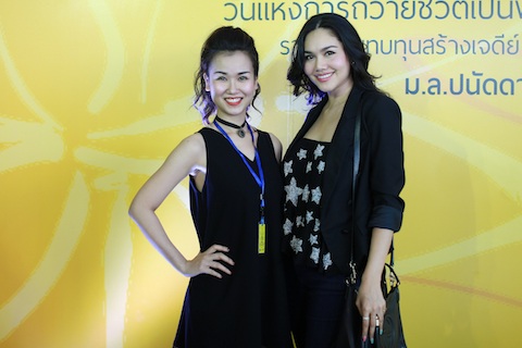 Bộ Phật tích Bồ tát Thích Quảng Đức ra mắt tại Thái Lan - 4 Ca sĩ Võ Hạ Trâm và Miss World Thái Lan 2006, Melisa Mahapol
