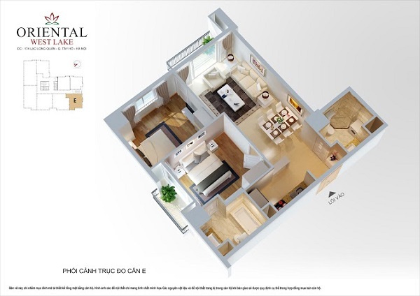 Oriental Westlake - Vị trí vàng cho cuộc sống phồn thịnh - 3 Mỗi căn được thiết kế hợp lý với 29 loại diện tích khác nhau