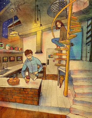 “Mềm tim” với những bức tranh chứng minh tình yêu đích thực - 4 “Mềm tim” với những bức tranh chứng minh tình yêu đích thực - 4