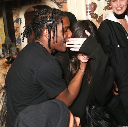 Harry Styles và Kendall Jenner bị đồn tái hợp - 4 Kendall Jenner từng bị đồn hẹn hò với A$AP Rocky
