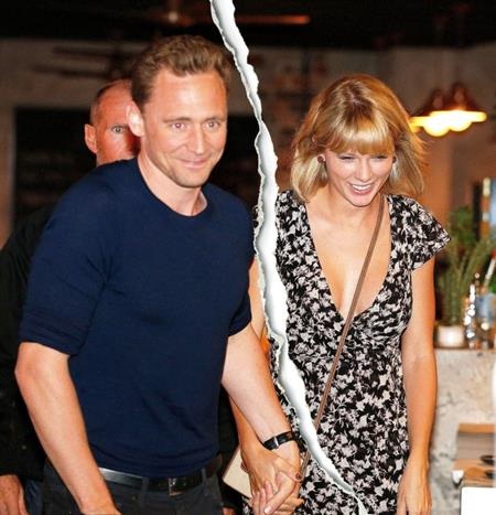 Calvin Harris và Taylor Swift, người đỉnh cao - kẻ xuống đáy - 4 Taylor Swift vừa chia tay với Tom Hiddleston