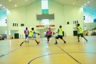 “Bão” bóng rổ chuyên nghiệp đổ bộ đến Hà Nội - 5 Các cầu thủ HN Buffaloes đang ráo riết tập luyện để chuẩn bị cho VBA mùa giải đầu tiên