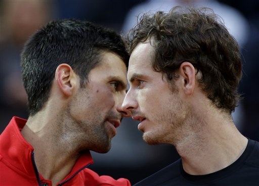 Hạ Murray, Djokovic lần đầu tiên vô địch Roland Garros - 4 Murray đối đầu với Djokovic lần thứ 4 trong năm