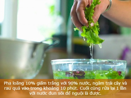 Mẹo loại bỏ dư lượng thuốc trừ sâu trong rau quả - 2 Mẹo loại bỏ dư lượng thuốc trừ sâu trong rau quả - 2