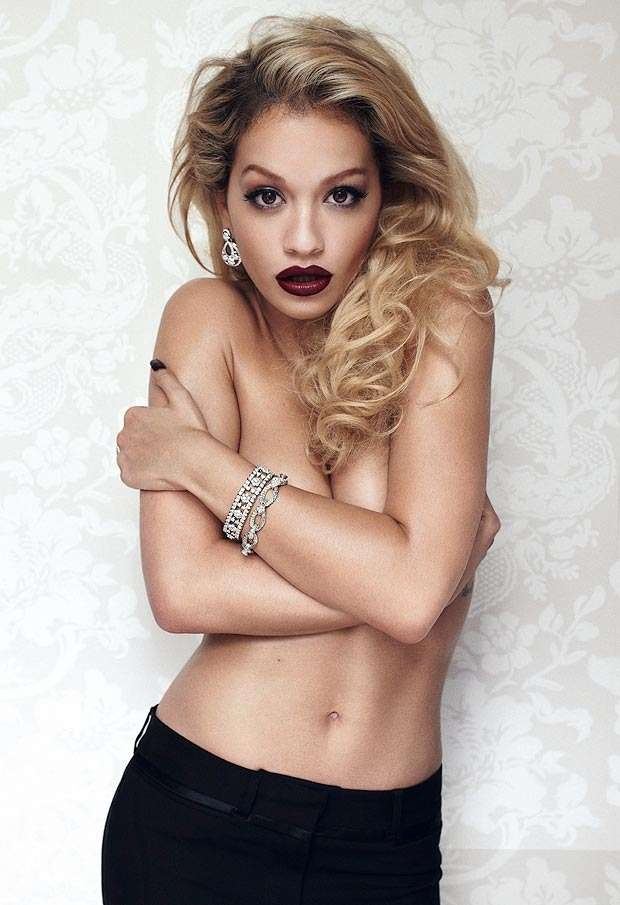 “Choáng” với màn khoe thân của Rita Ora trên tạp chí - 15 “Choáng” với màn khoe thân của Rita Ora trên tạp chí - 15