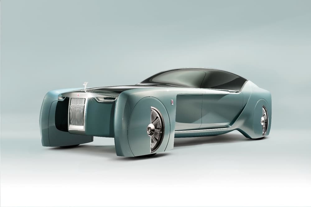 Vision Next 100 - Tầm nhìn tương lai của Rolls-Royce - 5
Thân xe Vision Next 100 là sự kết hợp của nhiều loại kim loại và có nóc bằng kính tối màu.