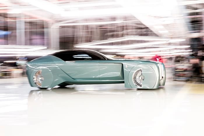 Vision Next 100 - Tầm nhìn tương lai của Rolls-Royce - 4 Xe dài 5,9m và cao 1,6m
