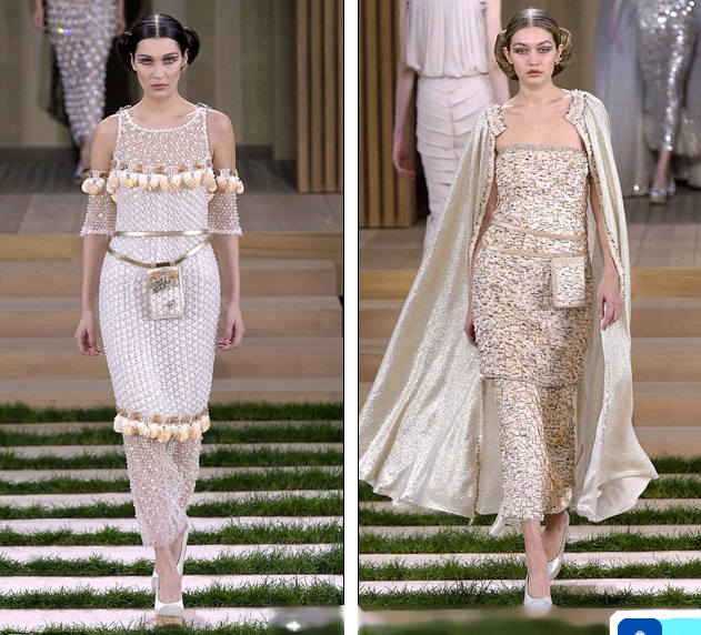 Dàn siêu mẫu tham gia show diễn đẳng cấp của Chanel - 2
Hai chị em Bella - Gigi Hadid cũng xuất hiện trong show diễn này